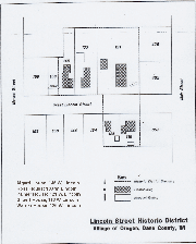 Lincoln Street Historic District Map