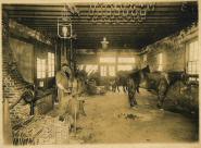 Blacksmith shop photo on postcard