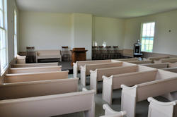 Rutland Center Church Interior