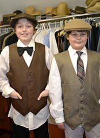 Wilbur and Orville Wright costumes