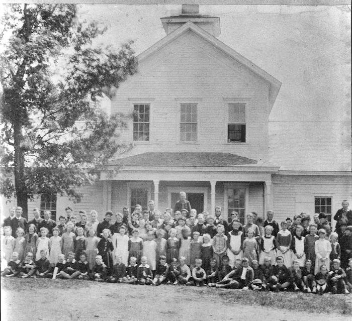 1867 school in Oregon, WI
