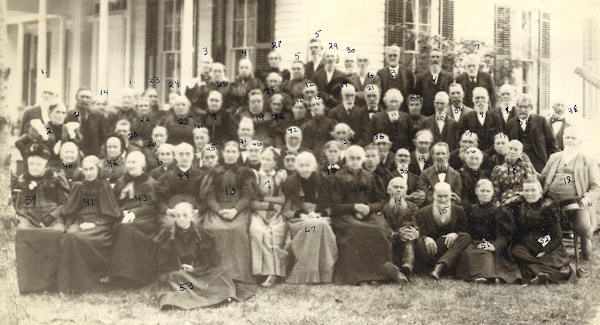 First Old Folks Reception (numbered)