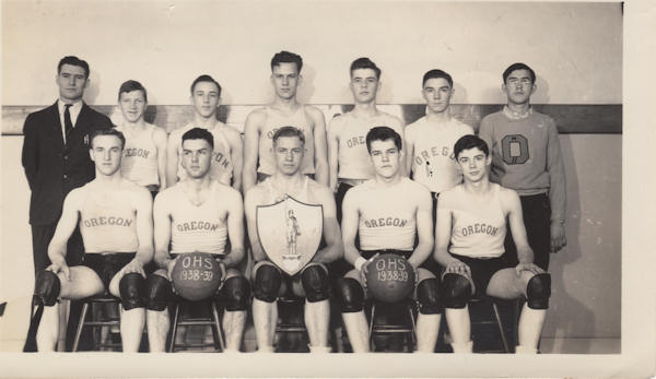 1939 Oregon High School Basketball Team