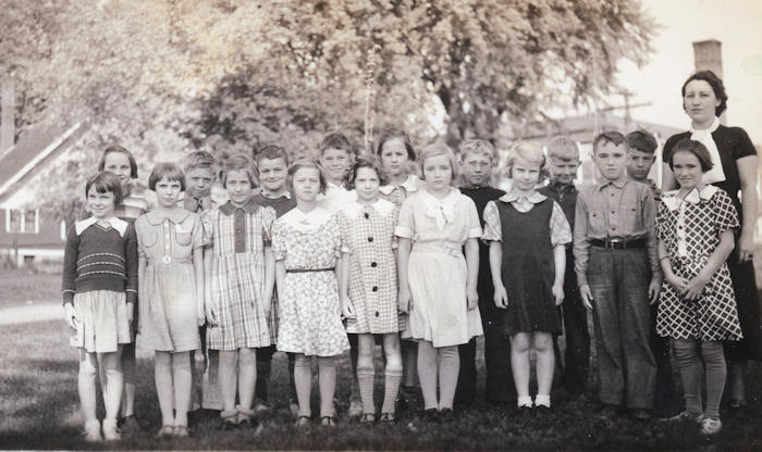 Mava Berger's 1936 Third Grade Class